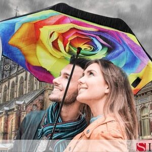 Umbrella Rainbow Rose